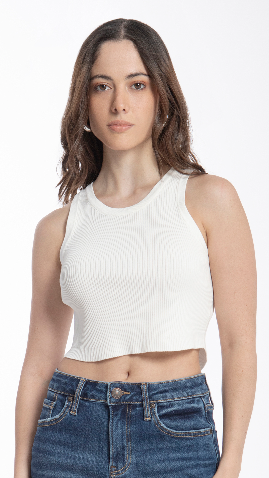 Crop Top Tejido Para Mujer B Basic BB0141