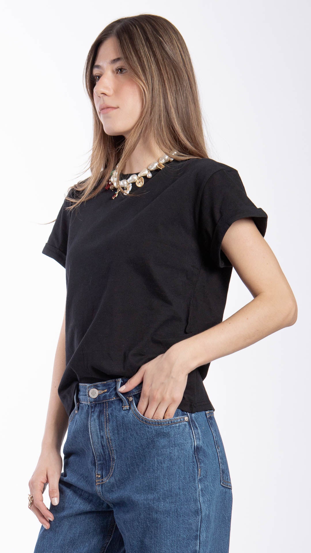 Blusa Manga Corta Mujer B Basic BB0147