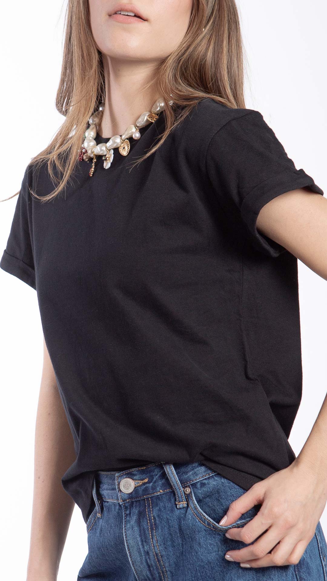 Blusa Manga Corta Mujer B Basic BB0147