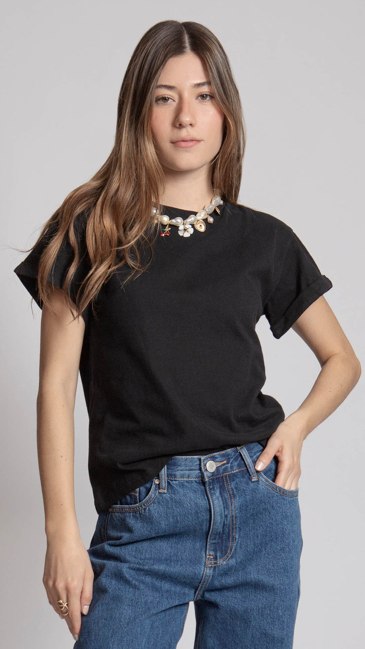 Blusa Manga Corta Mujer B Basic BB0147