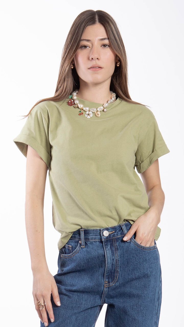 Blusa Manga Corta Mujer B Basic BB0147