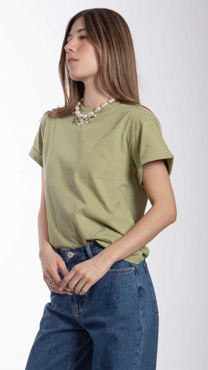 Blusa Manga Corta Mujer B Basic BB0147