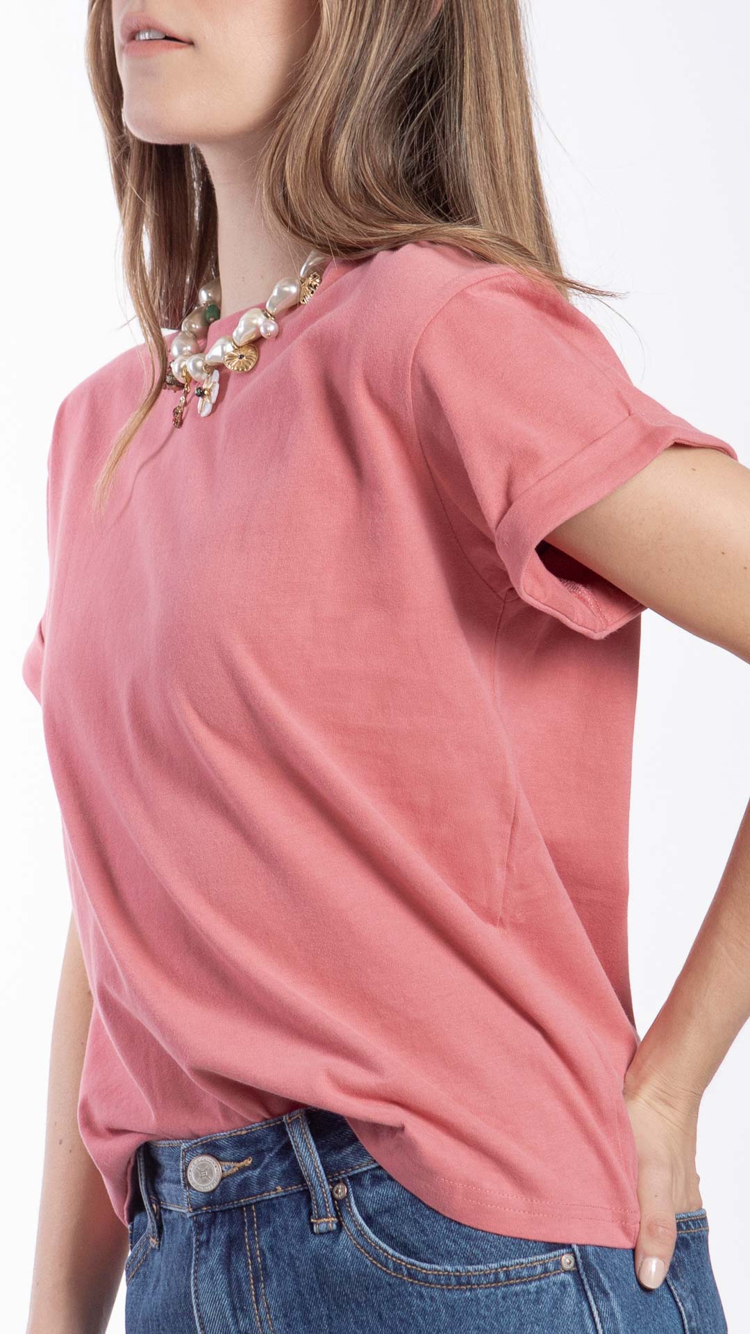 Blusa Manga Corta Mujer B Basic BB0147