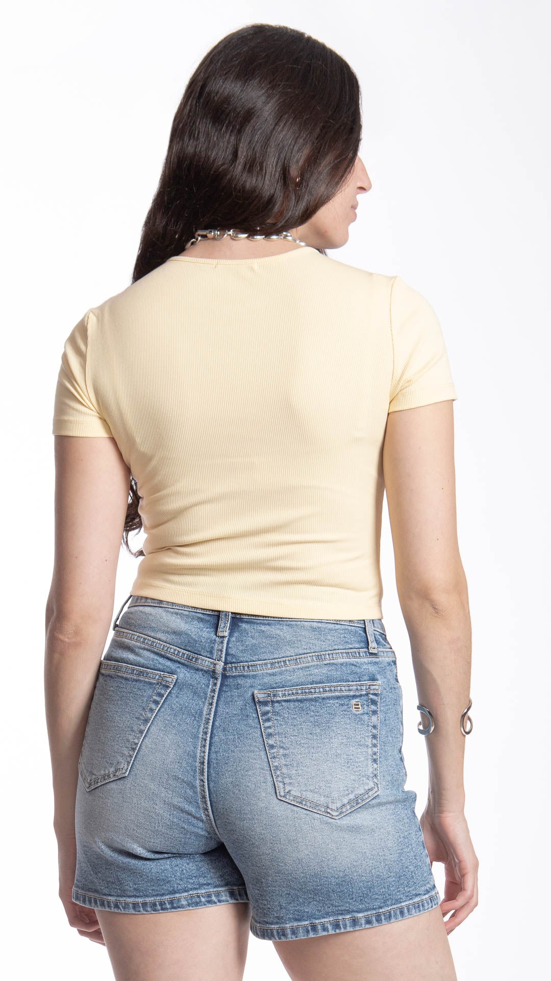 Blusa Crop Mujer B Basic BB0177