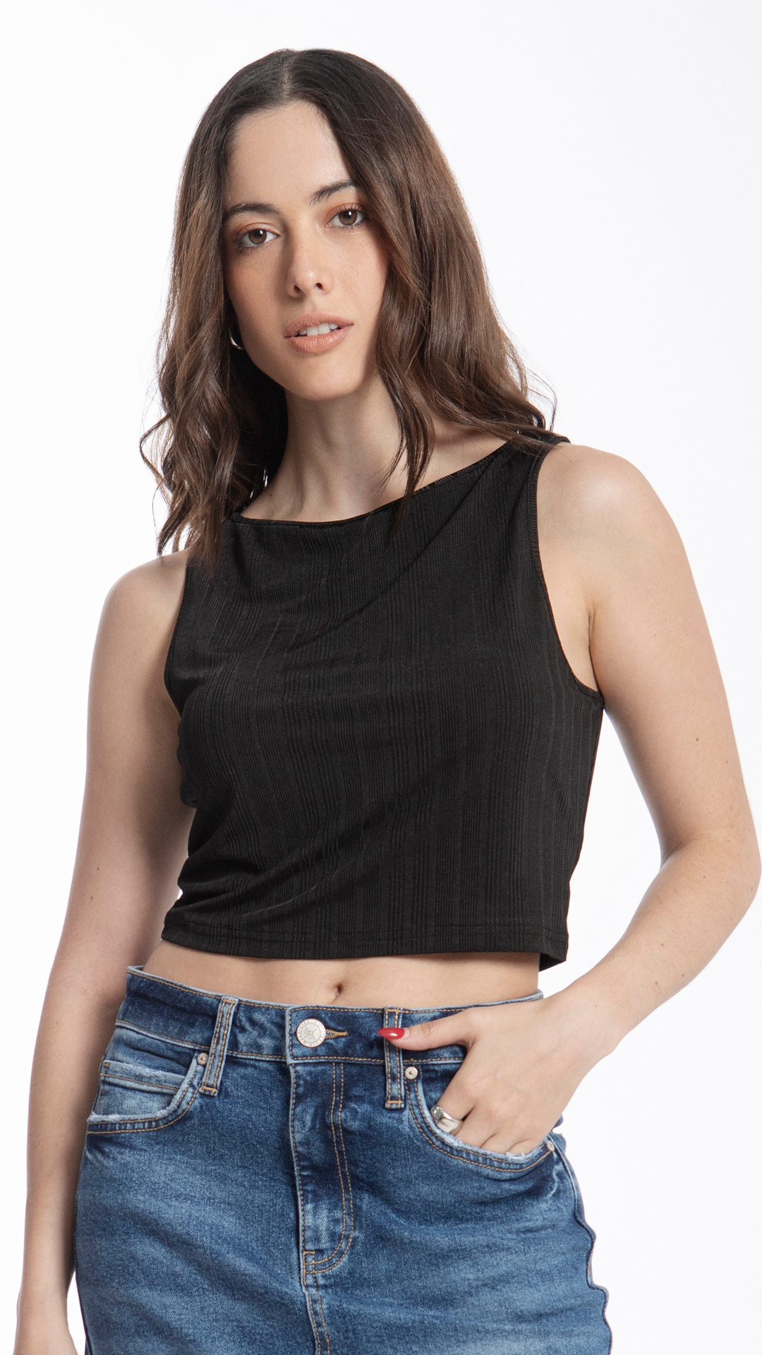 Crop Top Para Mujer B Basic BB0187