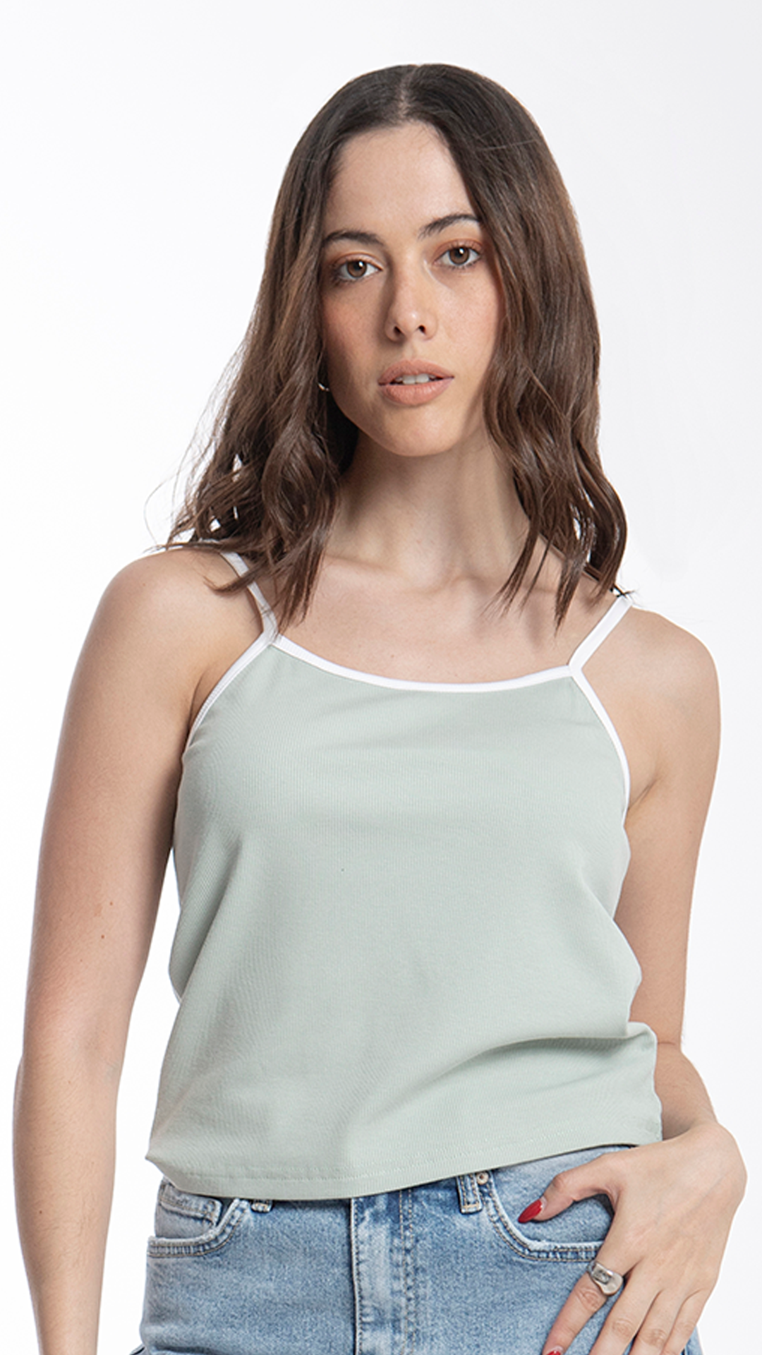 Blusa De Tirantes Para Mujer B Basic BB0188