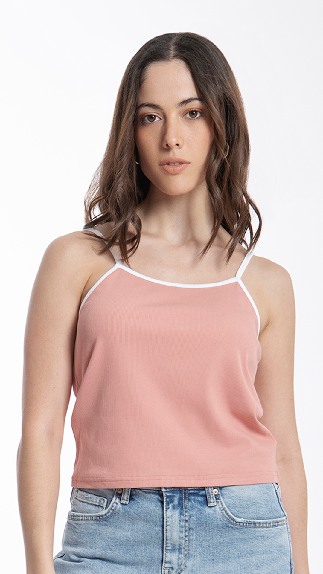 Blusa De Tirantes Para Mujer B Basic BB0188