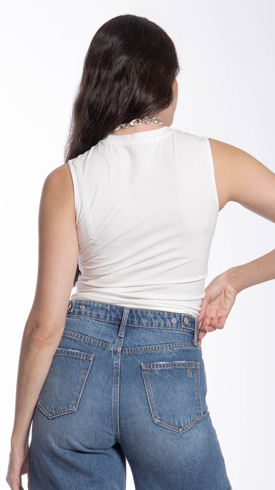 Blusa Sin Mangas Mujer B Basic BB0191