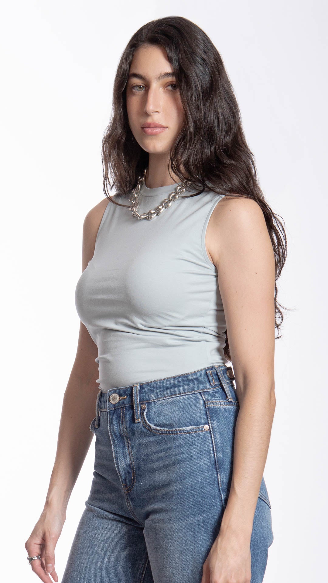 Blusa Sin Mangas Mujer B Basic BB0191