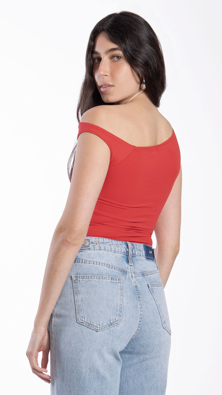 Blusa Con Escote Mujer B Basic BB0194