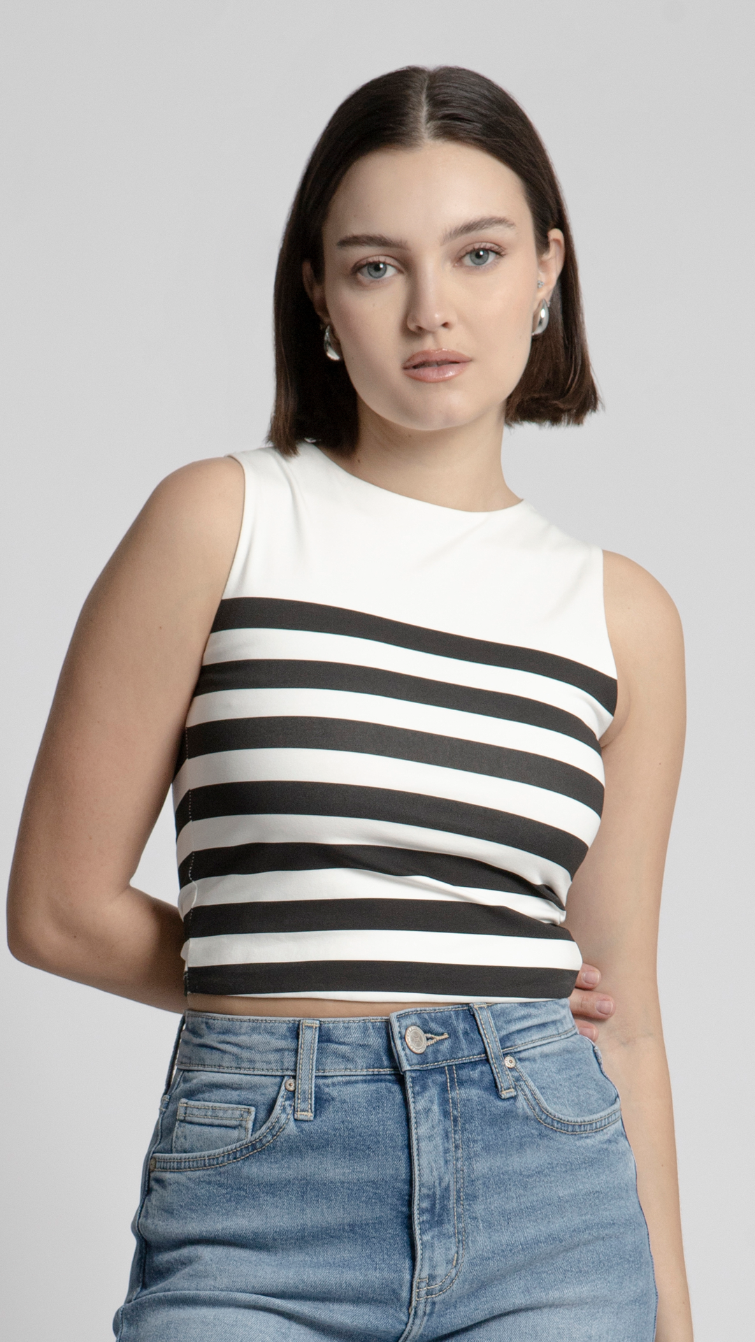 Blusa Sin Mangas Para Mujer B Basic BB0195