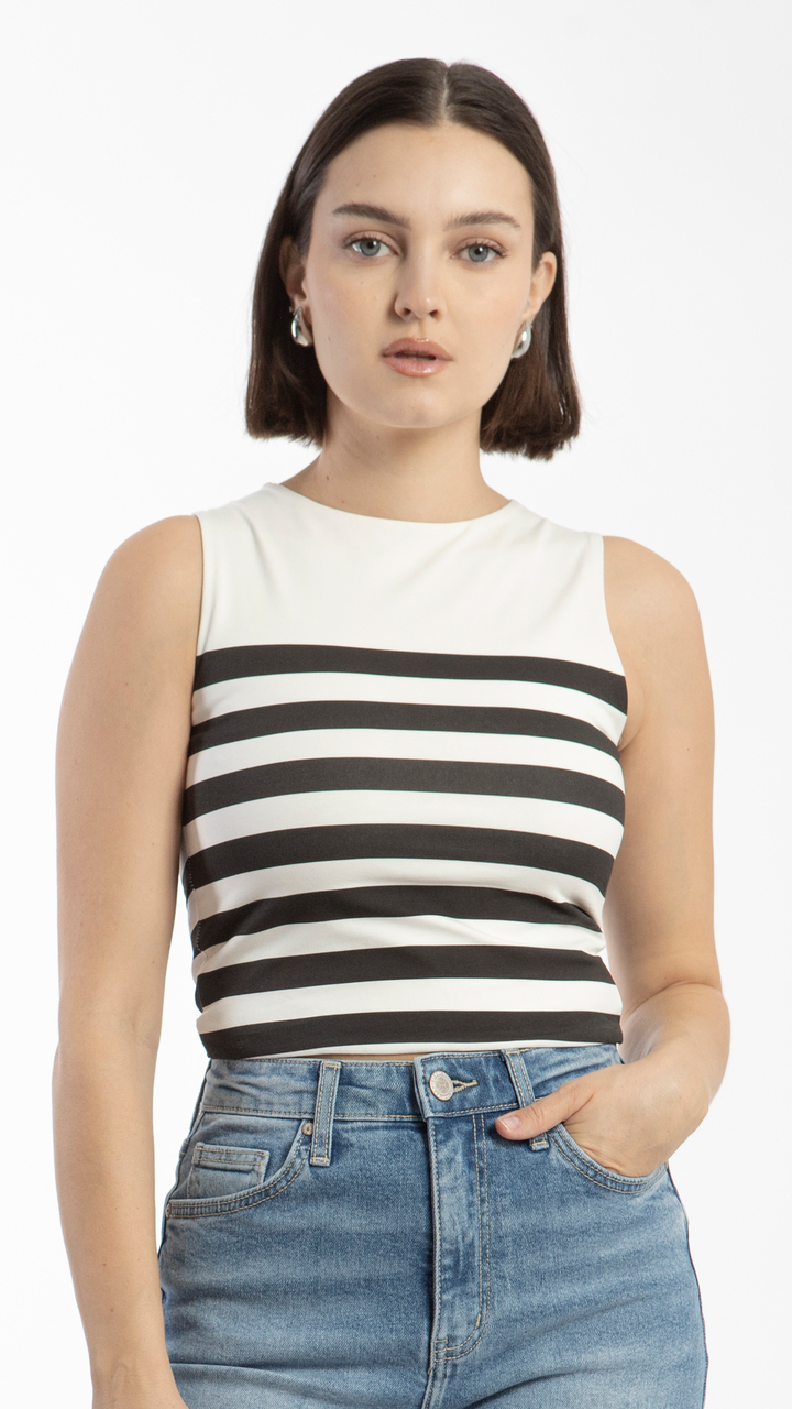 Blusa Sin Mangas Para Mujer B Basic BB0195