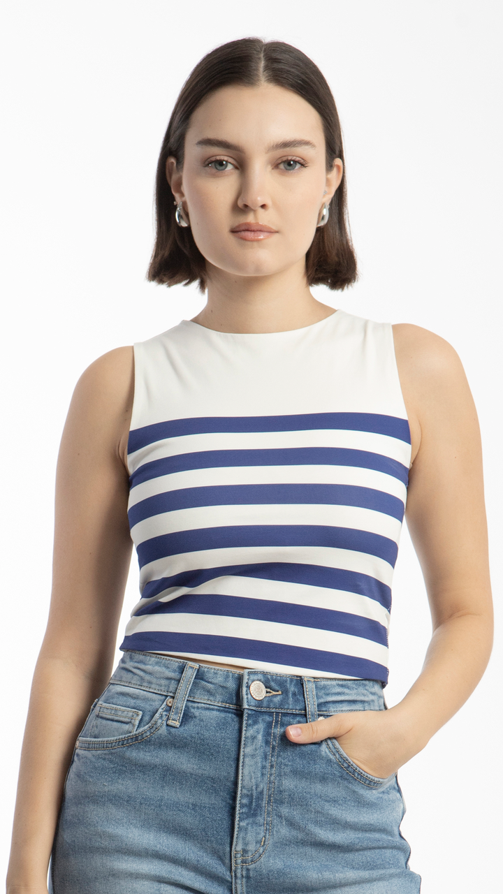 Blusa Sin Mangas Para Mujer B Basic BB0195