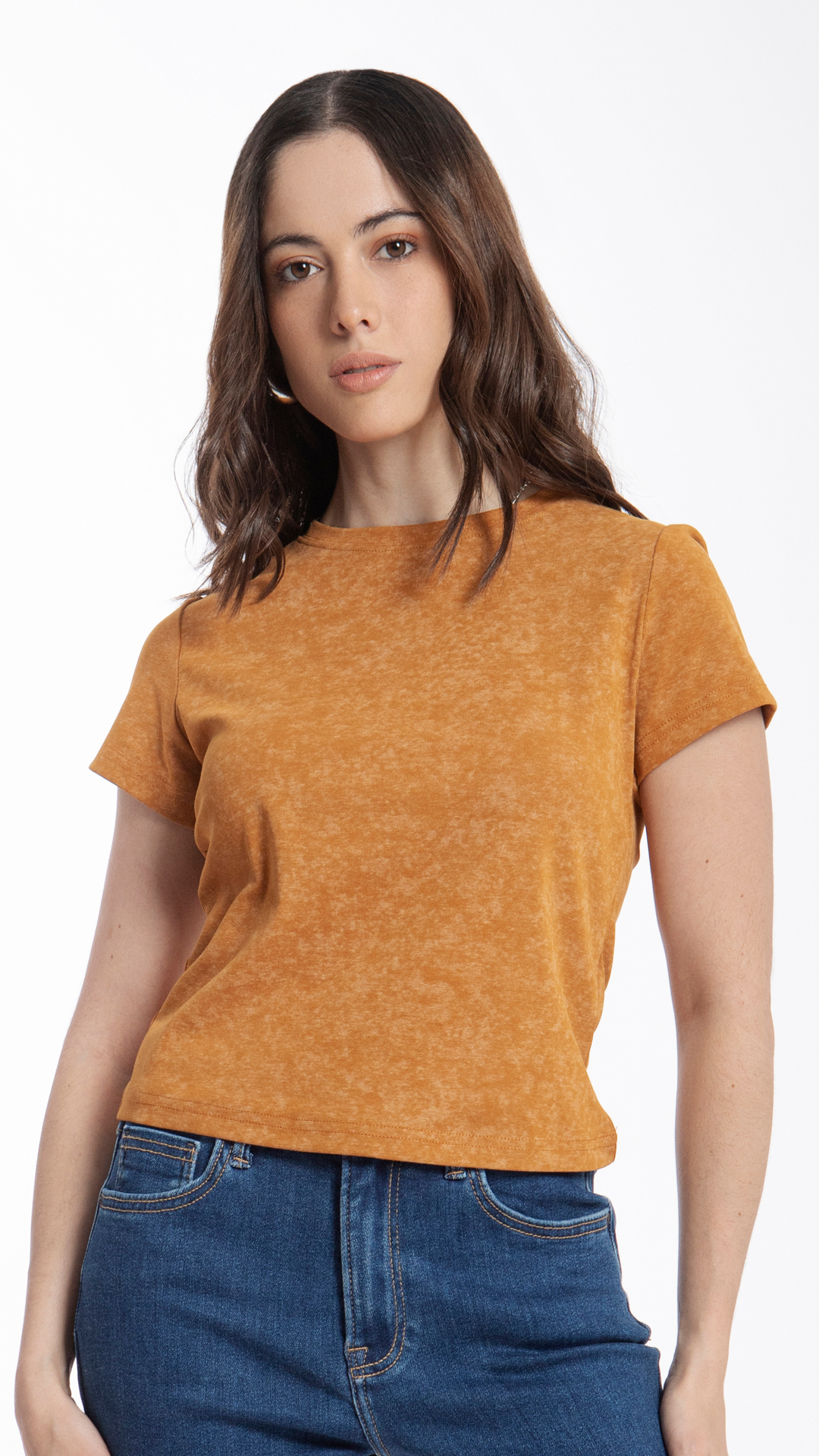 Blusa Con Manga Corta Mujer B Basic BB0199