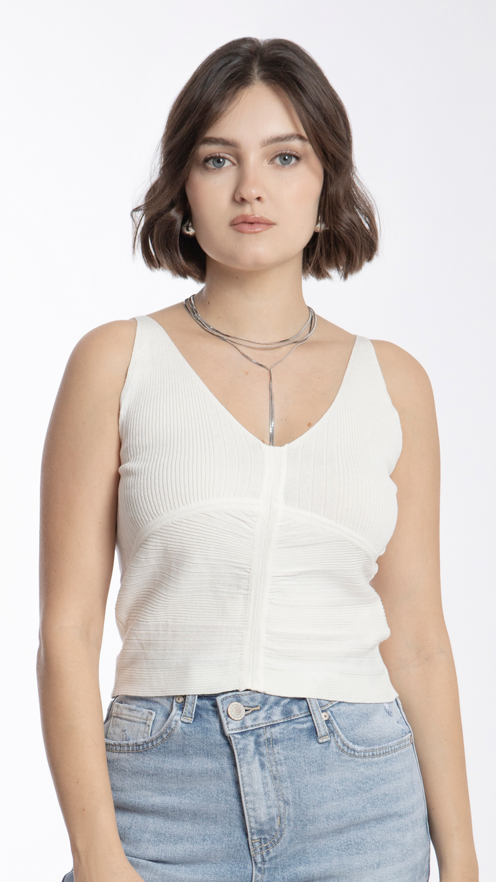 Blusa Tejida Para Mujer B Basic BB0213
