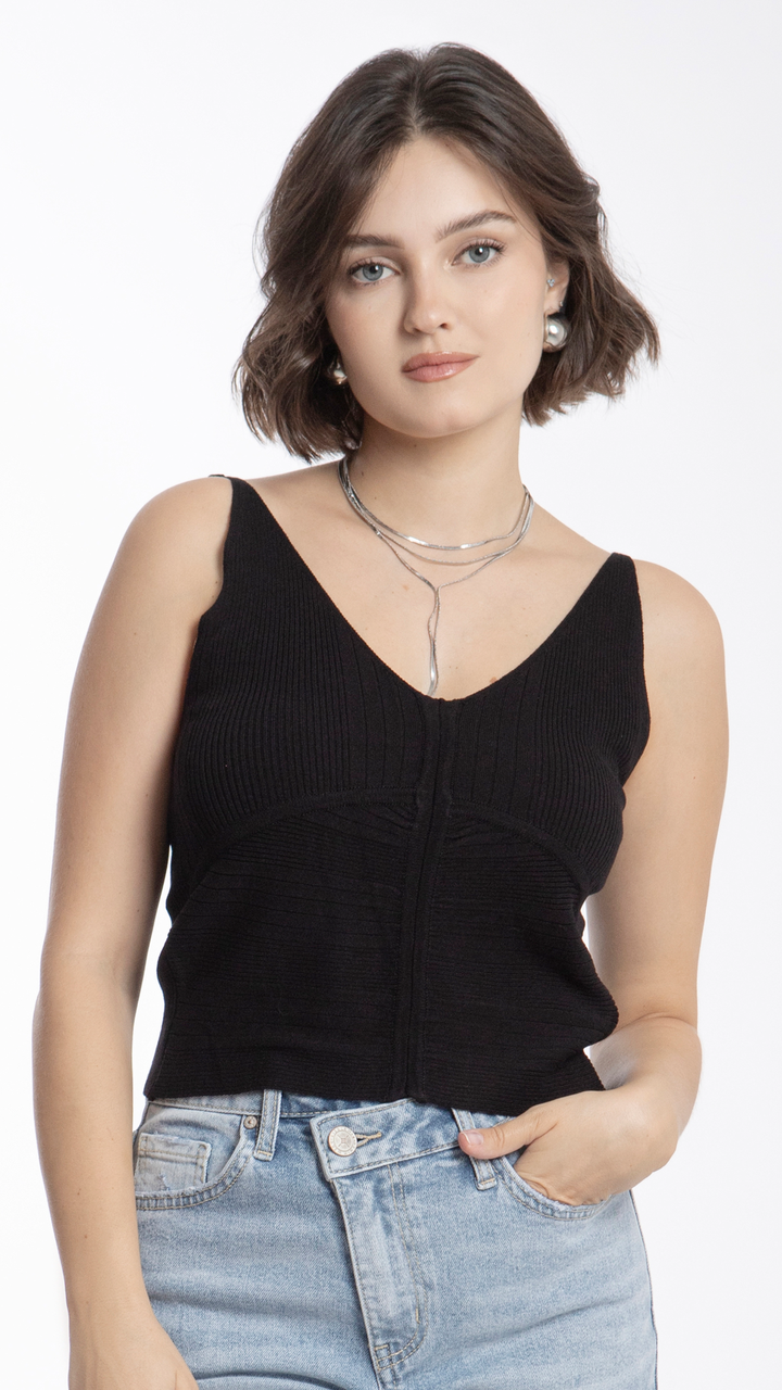 Blusa Tejida Para Mujer B Basic BB0213