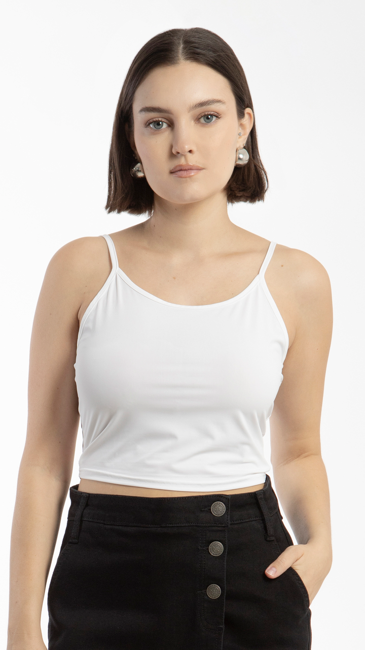 Blusa Crop Top Para Mujer B Basic BB0215