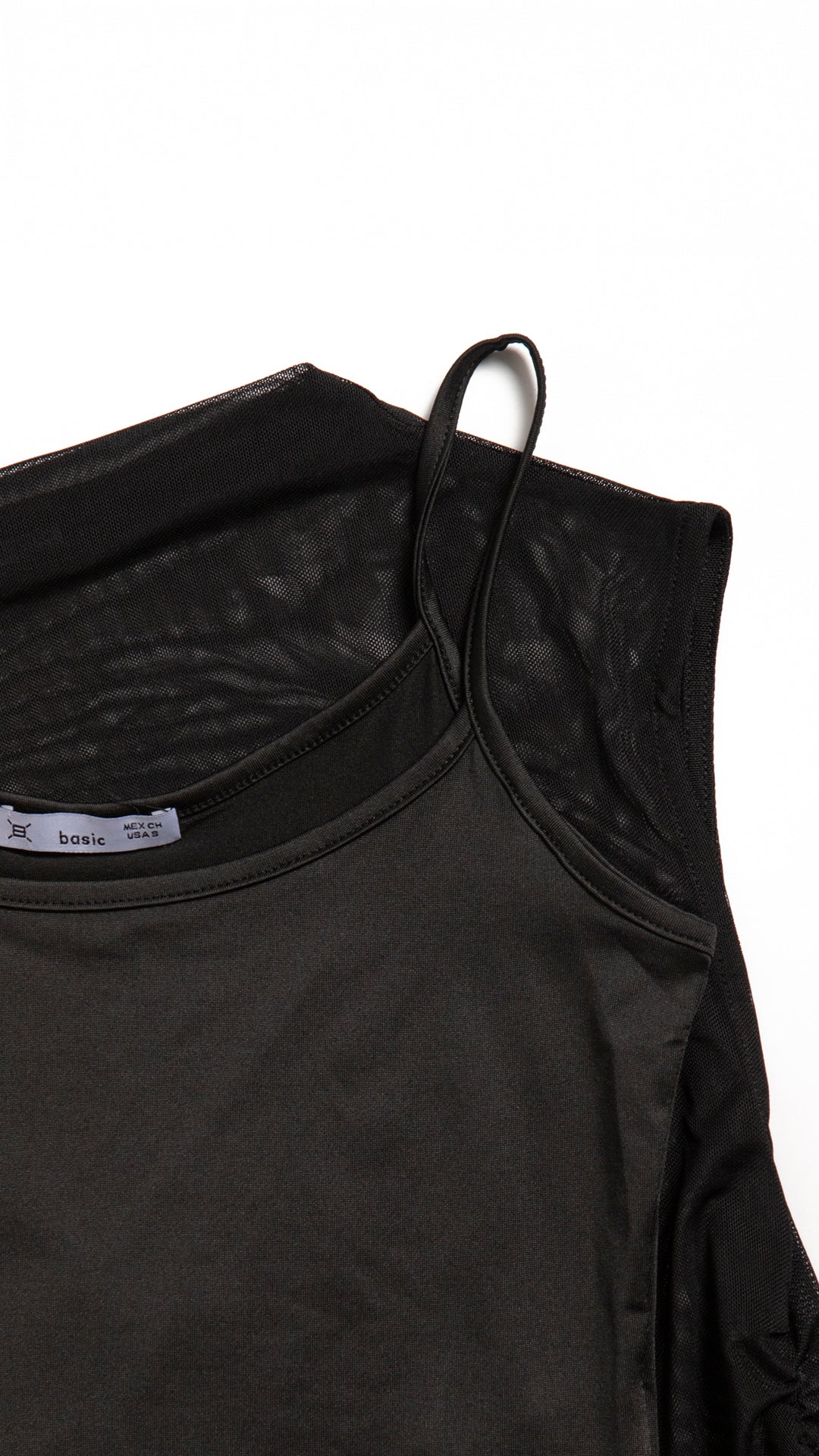 Blusa Mesh Mujer B Basic BB0217