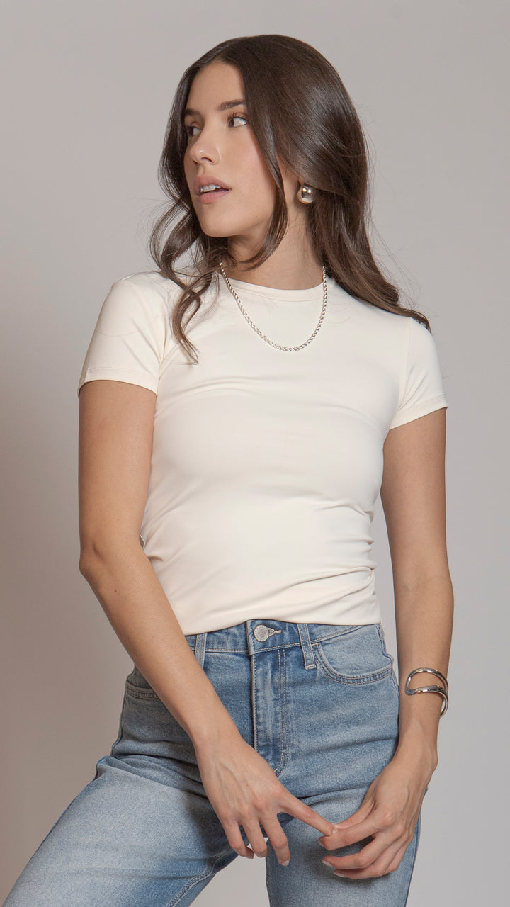 Blusa Manga Corta Mujer B Basic BB0236