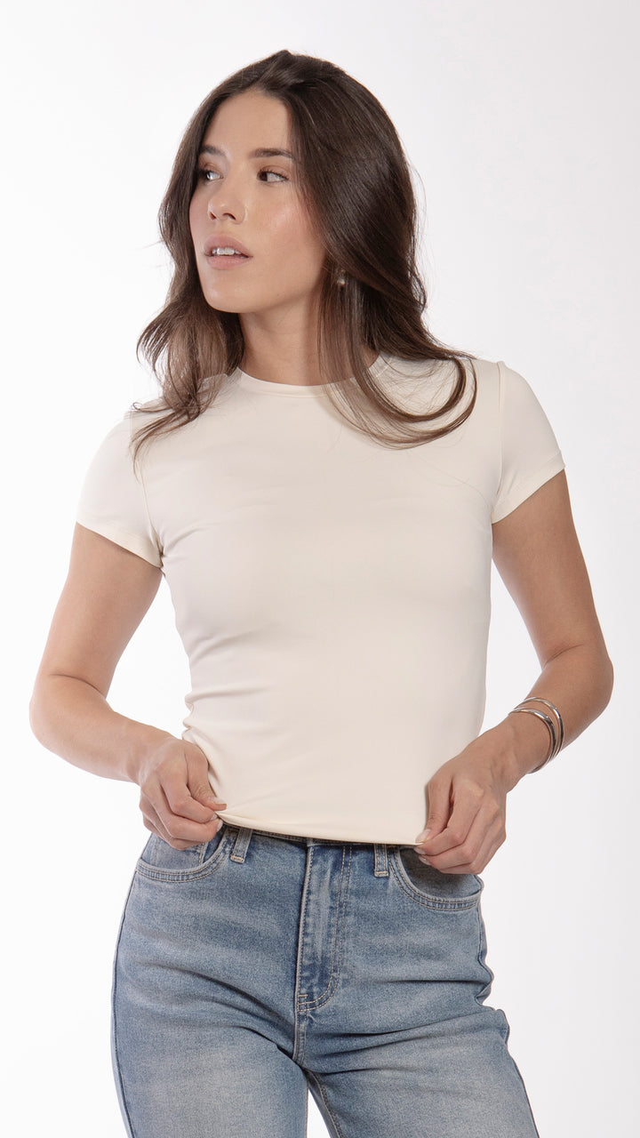 Blusa Manga Corta Mujer B Basic BB0236