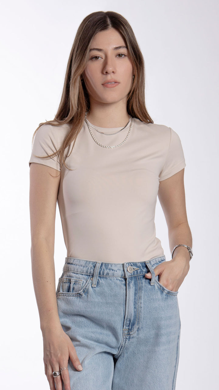 Blusa Manga Corta Mujer B Basic BB0236