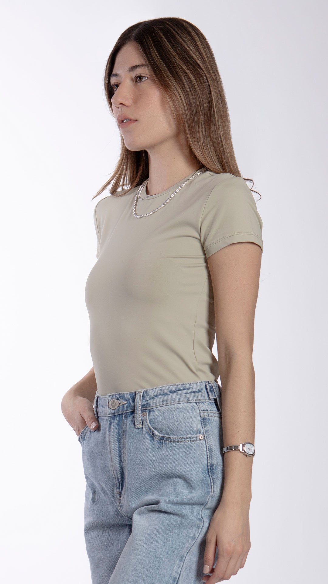 Blusa Manga Corta Mujer B Basic BB0236