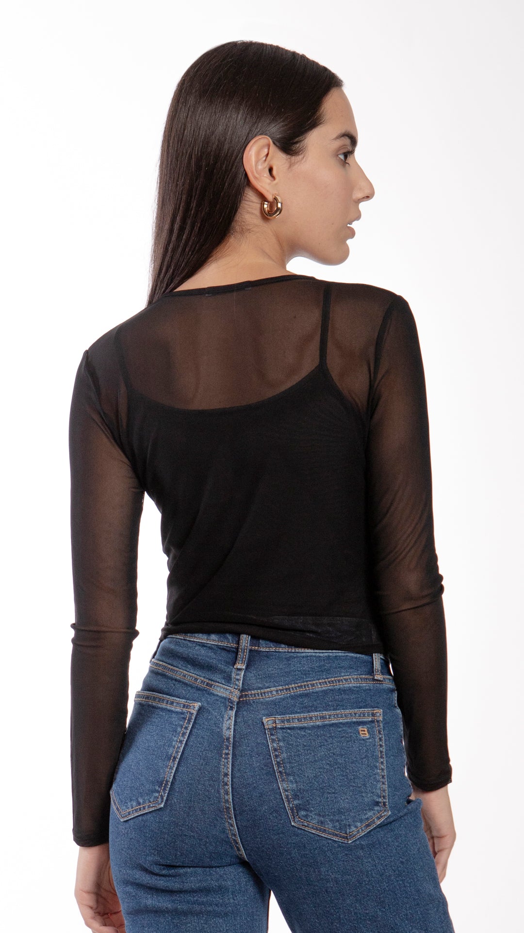 Blusa Manga Larga Mujer B Basic BB0237