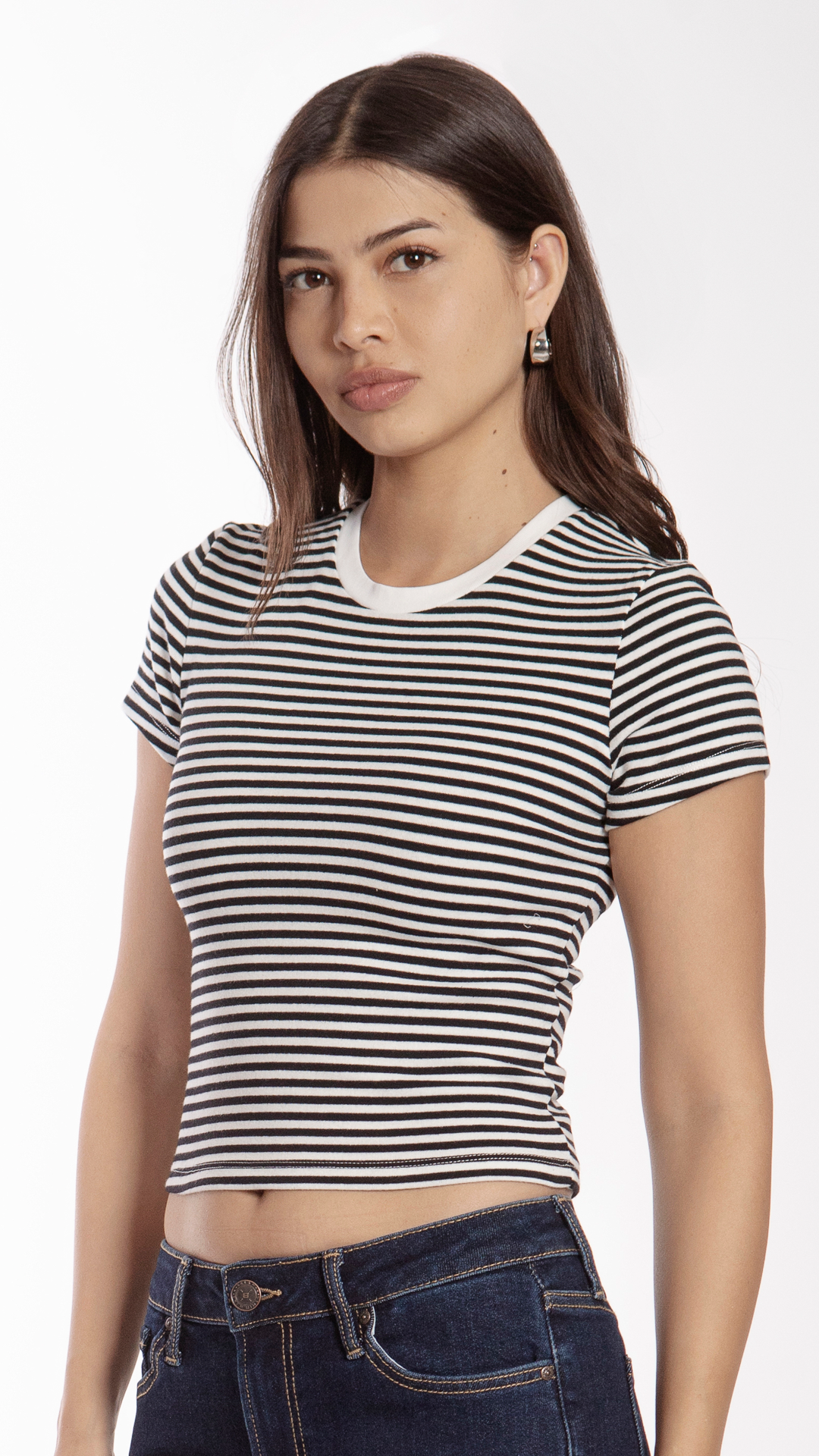 Blusa Manga Corta Mujer B Basic BB0242