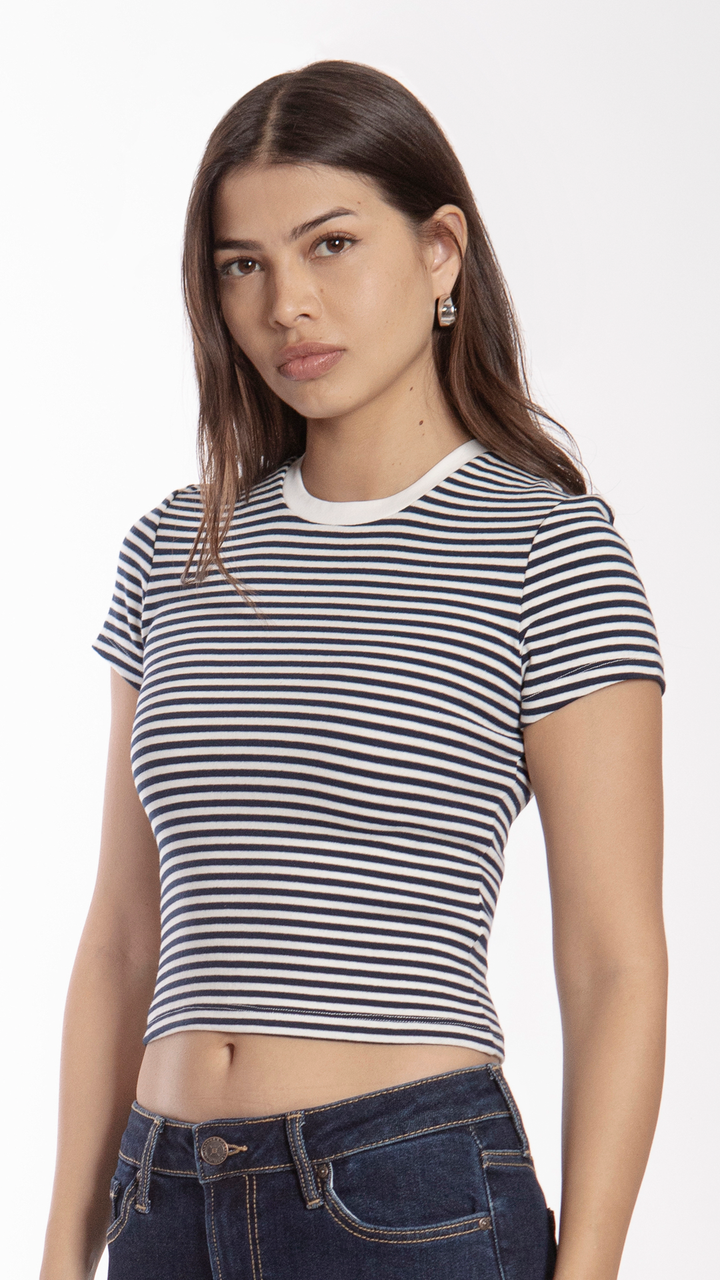 Blusa Manga Corta Mujer B Basic BB0242