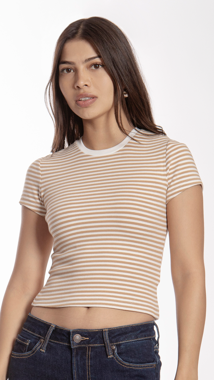 Blusa Manga Corta Mujer B Basic BB0242
