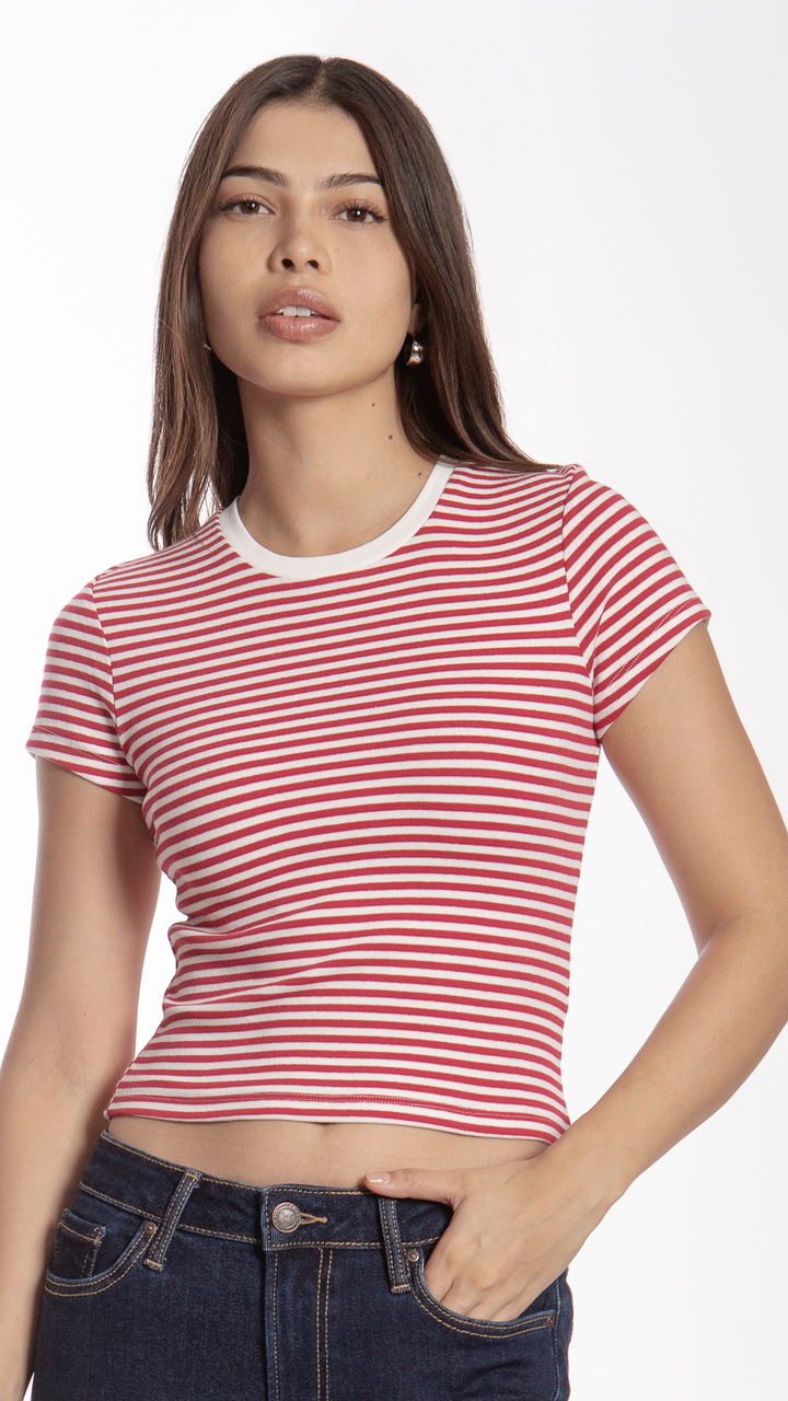 Blusa Manga Corta Mujer B Basic BB0242