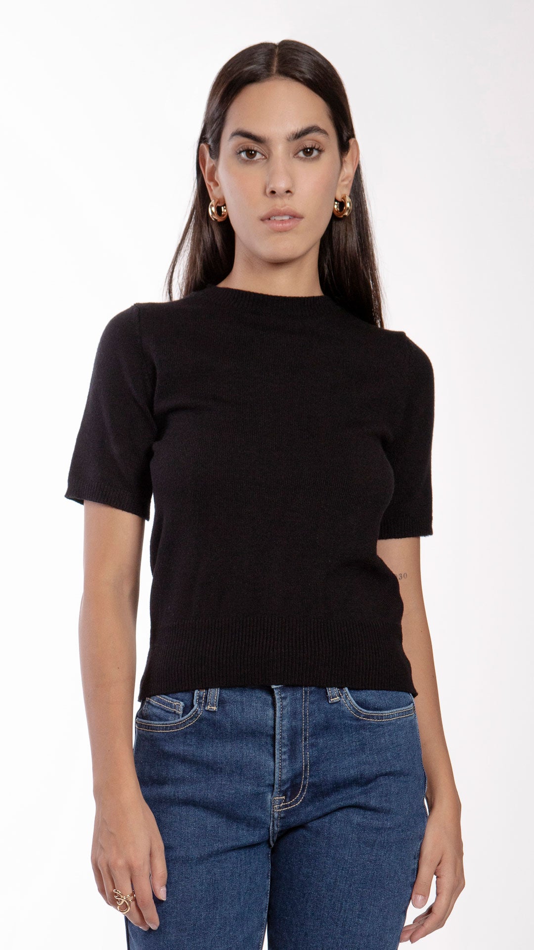 Blusa Manga Corta Mujer B Basic BB0256