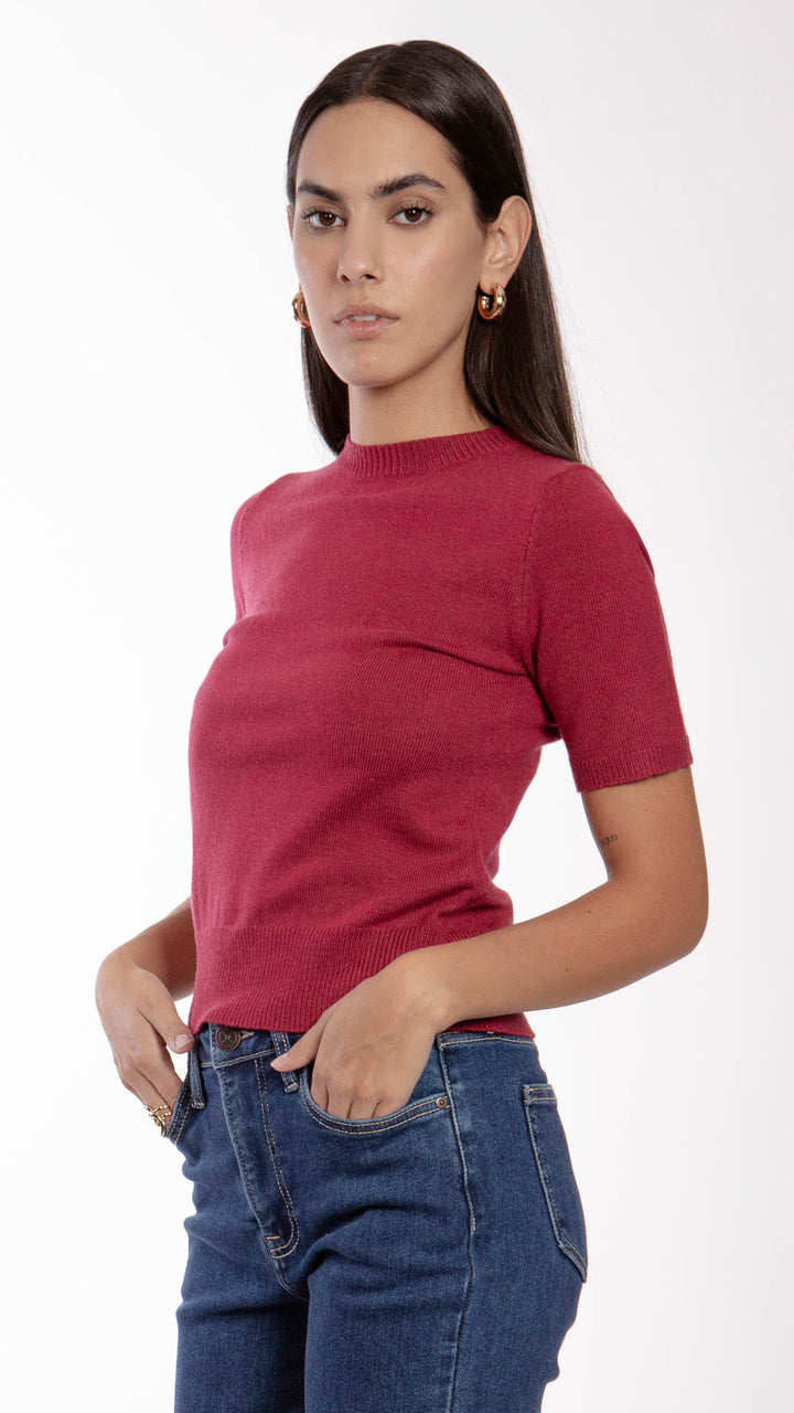 Blusa Manga Corta Mujer B Basic BB0256