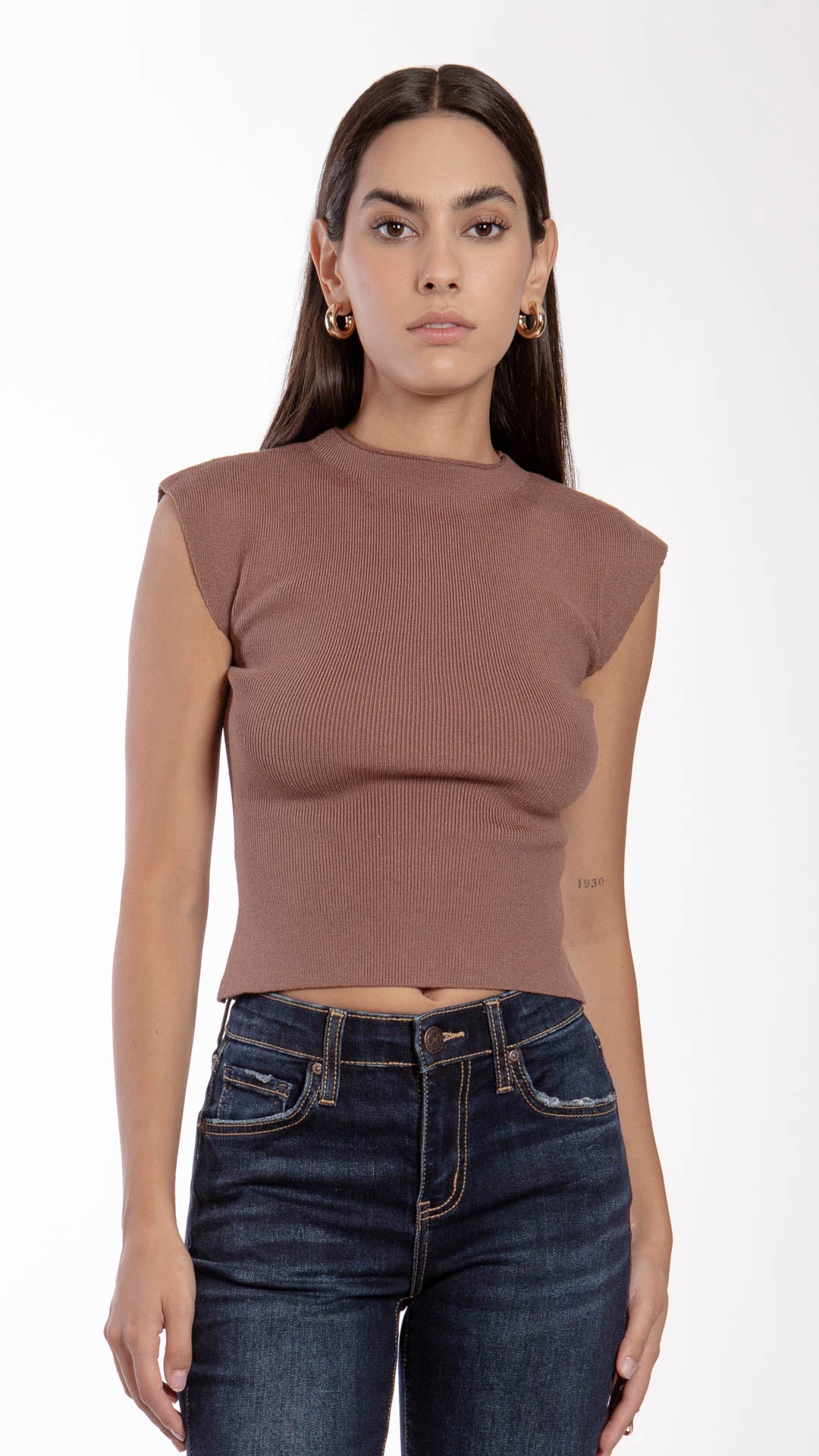 Blusa Sin Mangas Mujer B Basic BB0261