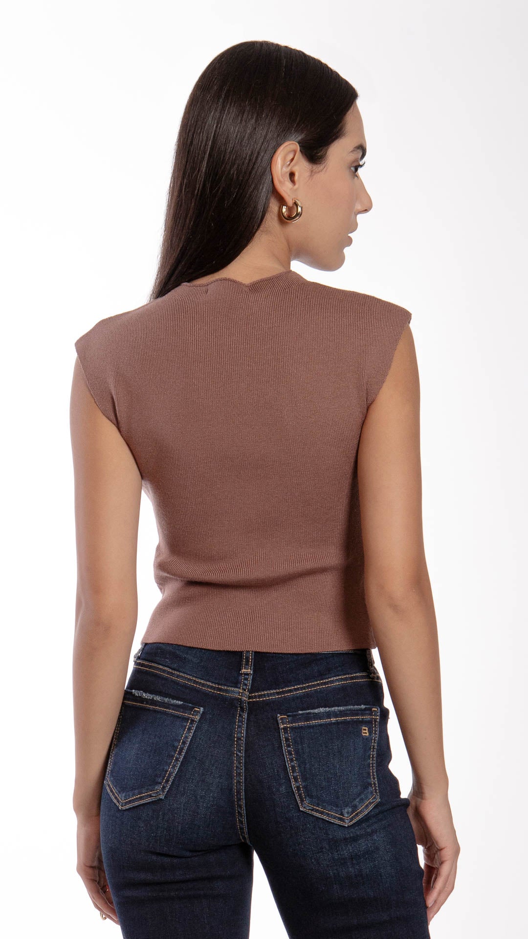 Blusa Sin Mangas Mujer B Basic BB0261