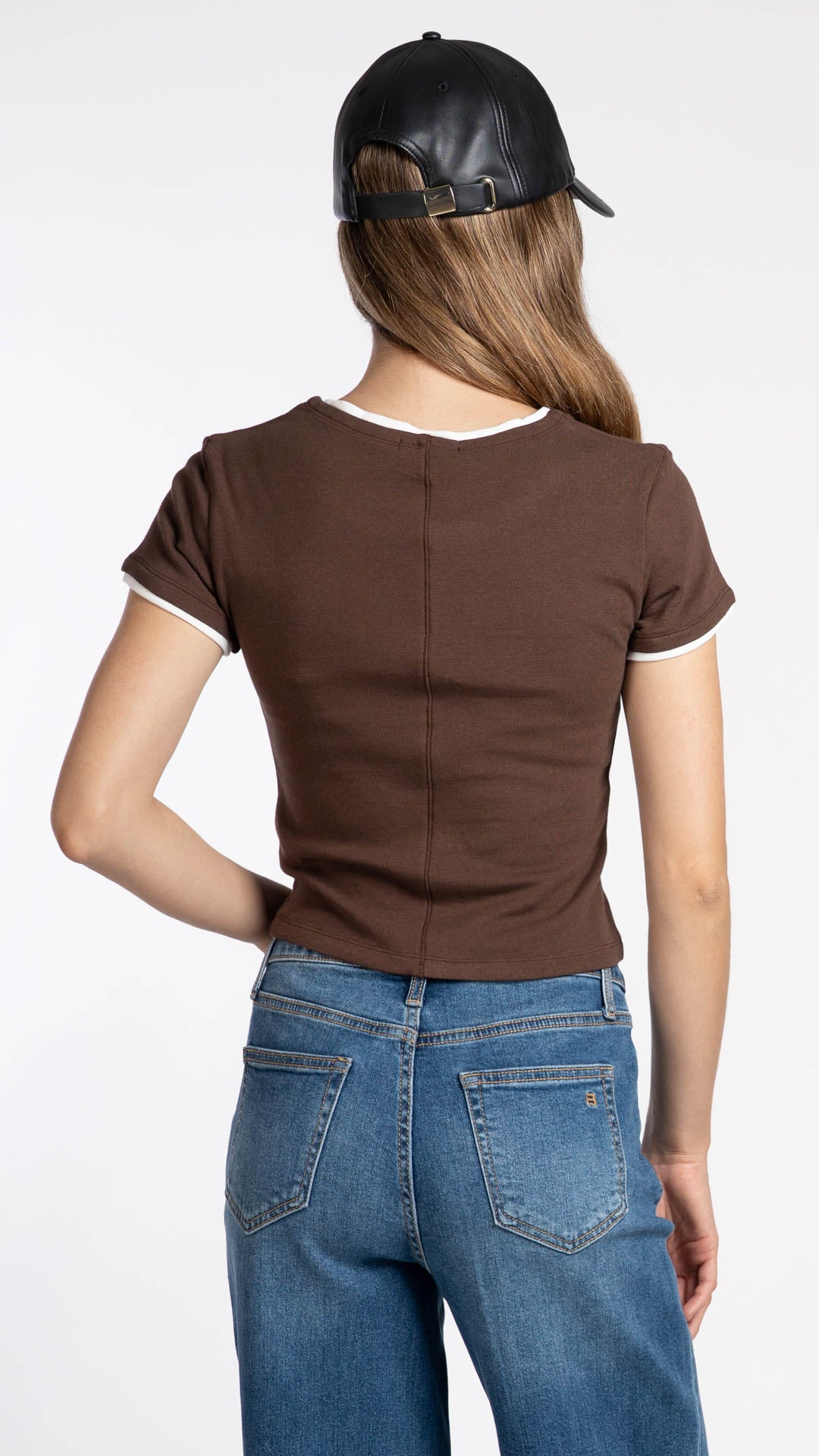 Blusa Manga Corta Mujer B Basic BB0262