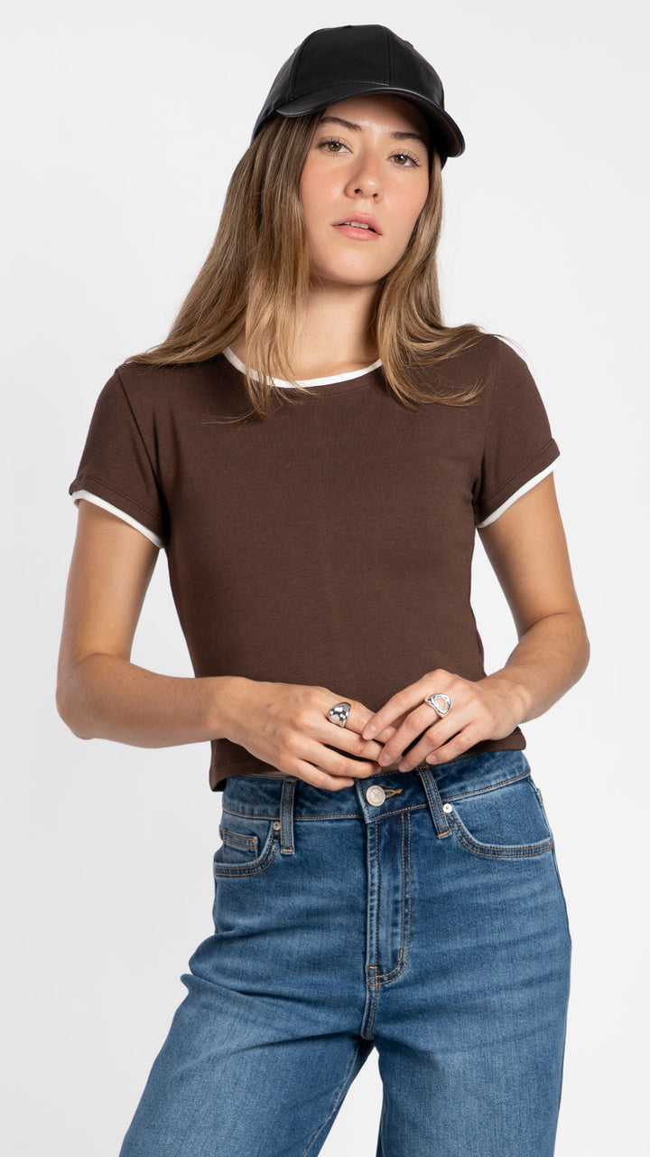 Blusa Manga Corta Mujer B Basic BB0262