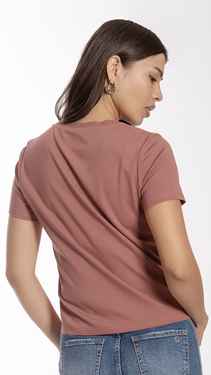 Blusa Manga Corta Mujer B Basic BB0263