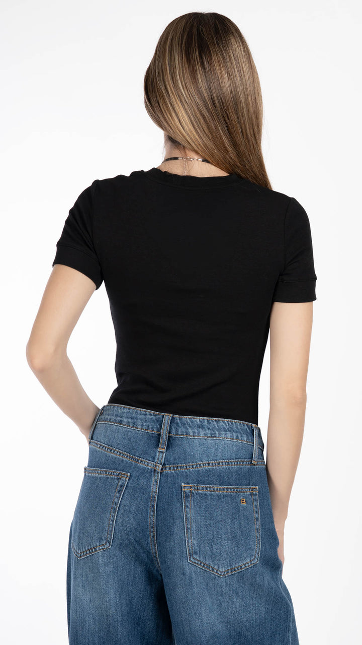 Blusa Manga Corta Mujer B Basic BB0264