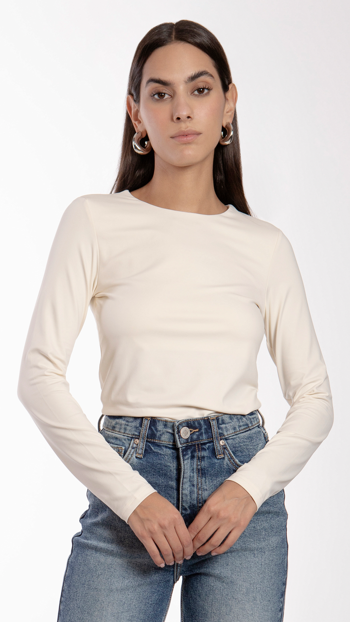 Blusa Manga Larga Mujer B Basic BB0267