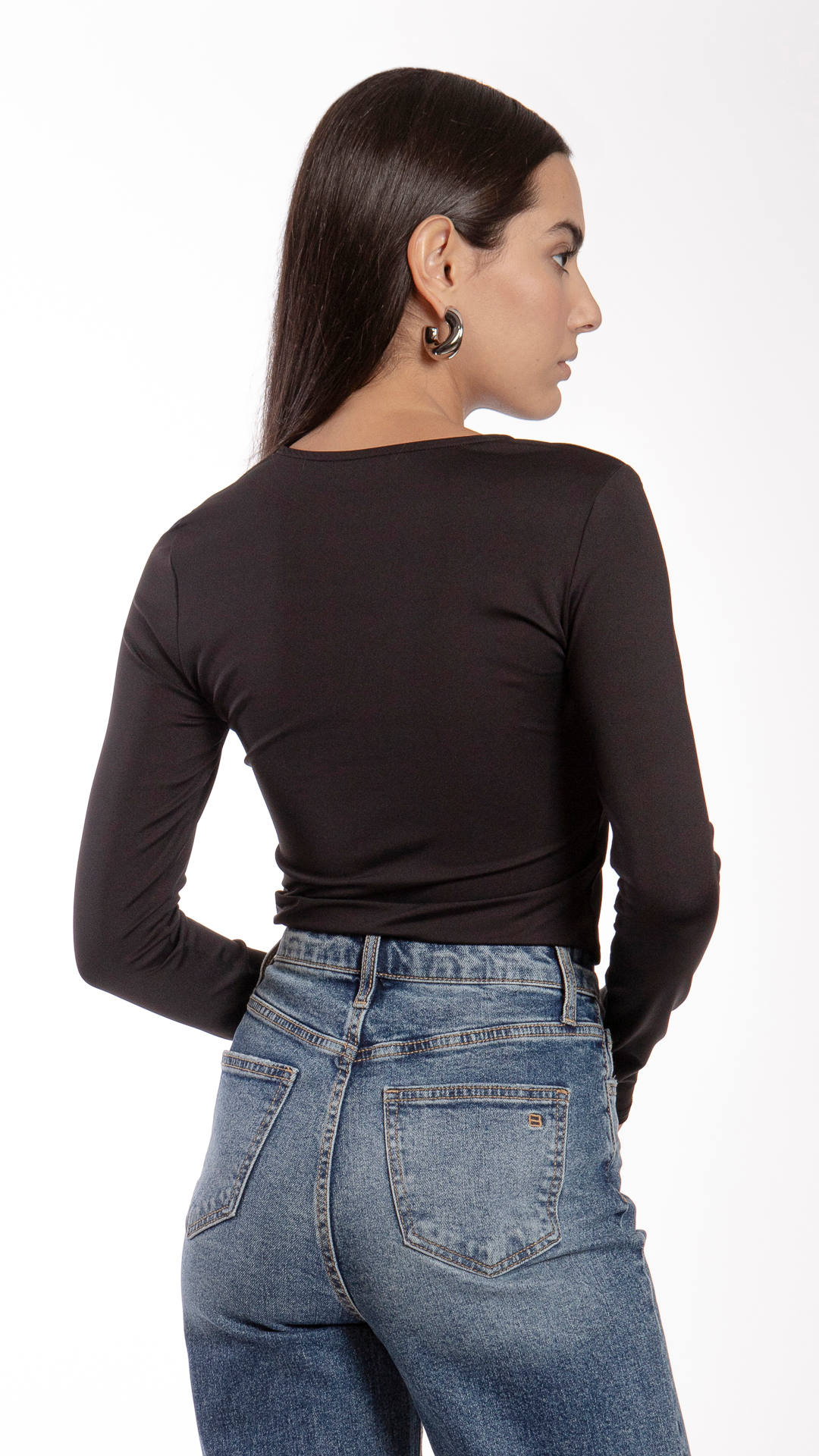 Blusa Manga Larga Mujer B Basic BB0267
