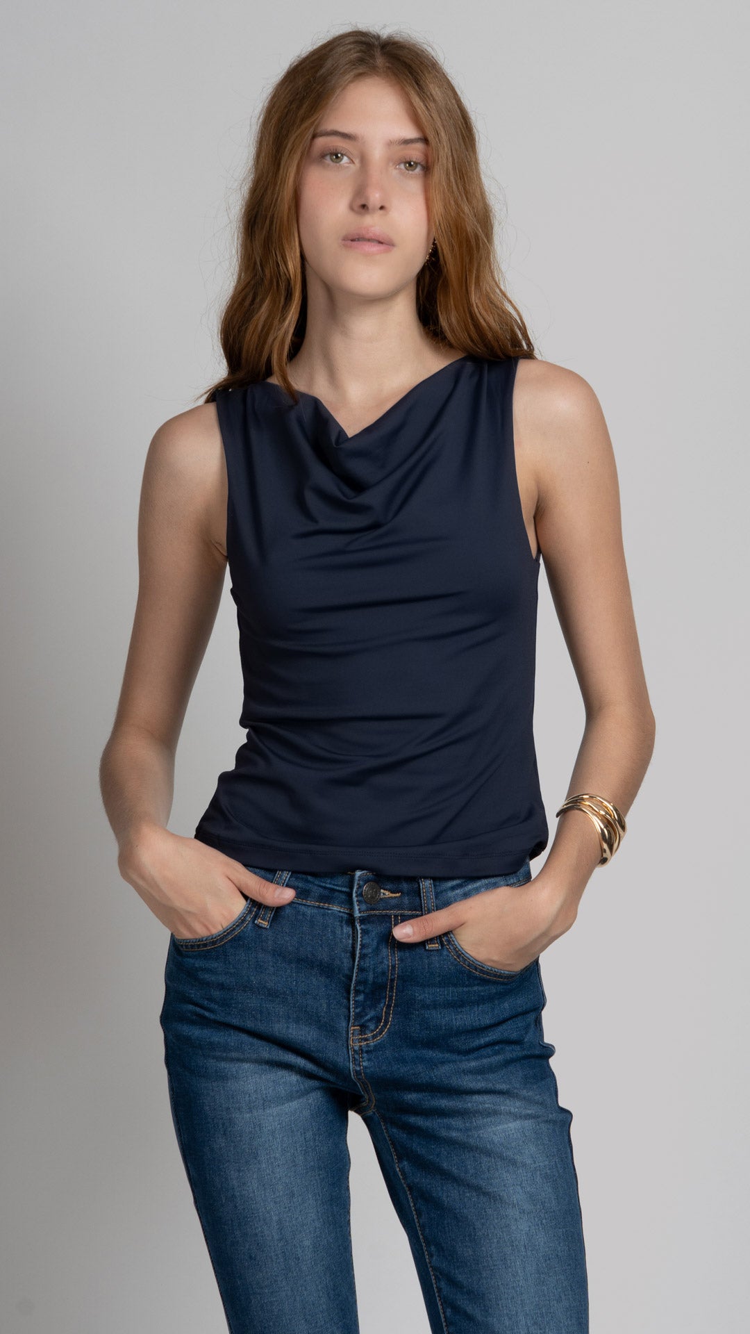 Blusa Sin Mangas Mujer B Basic BB0269