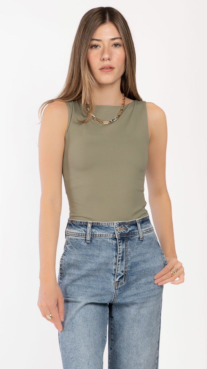 Blusa Sin Mangas Mujer B Basic BB0271