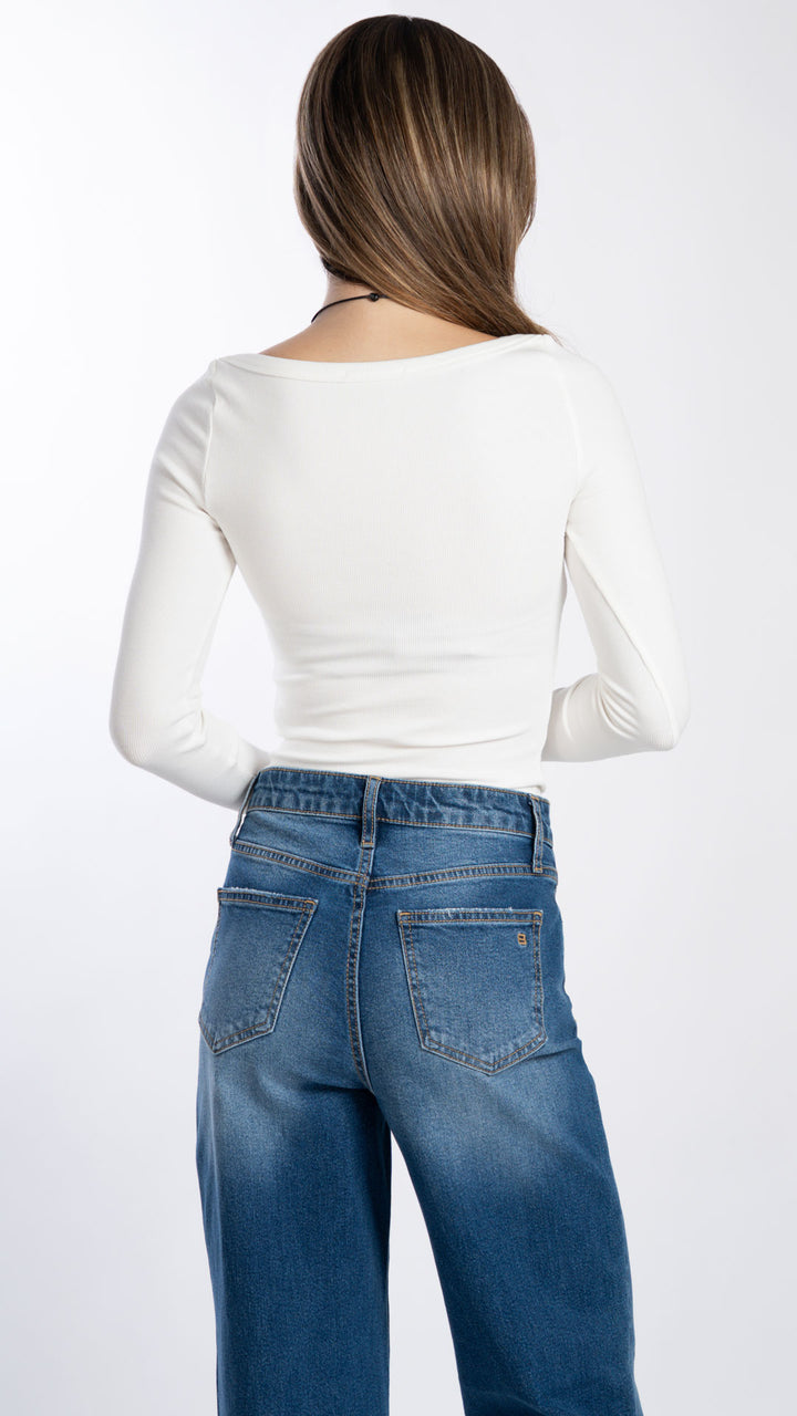 Blusa Manga Larga Mujer B Basic BB0278