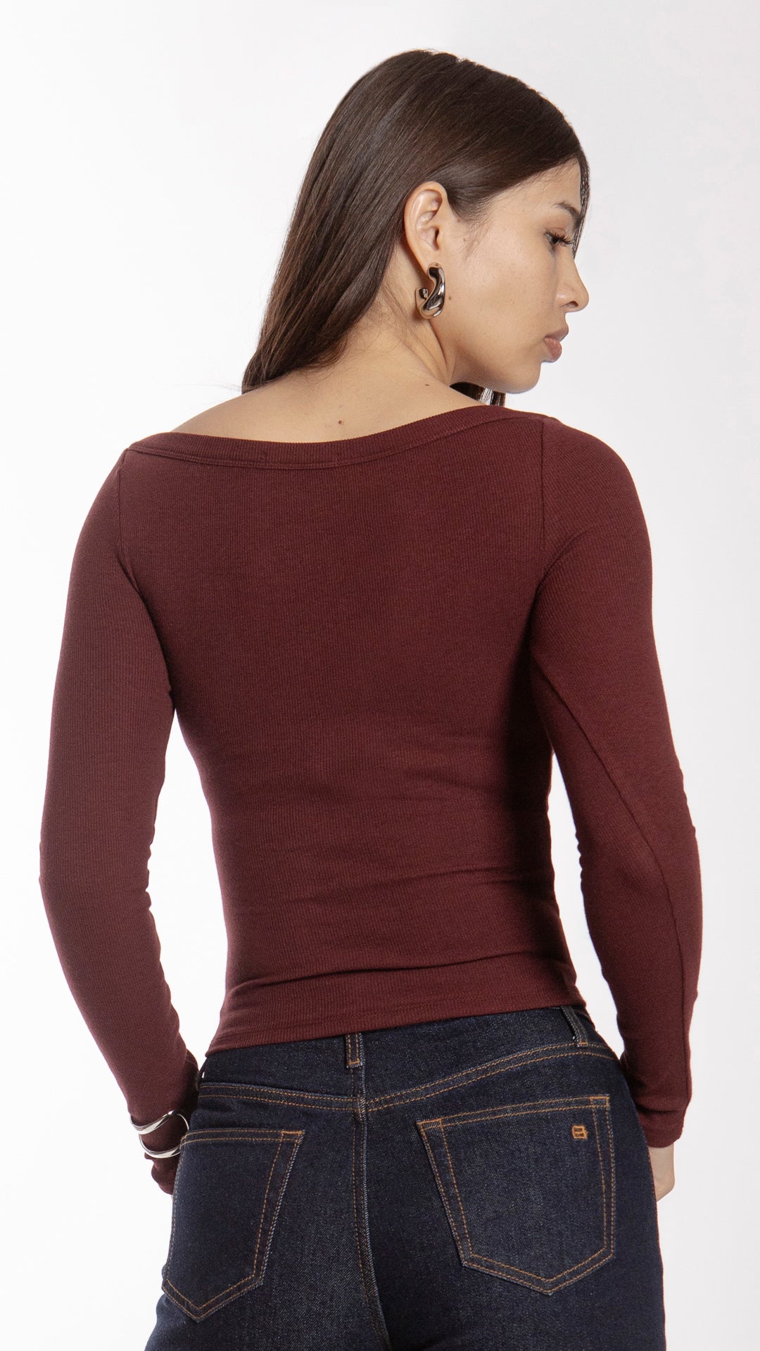 Blusa Manga Larga Mujer B Basic BB0278