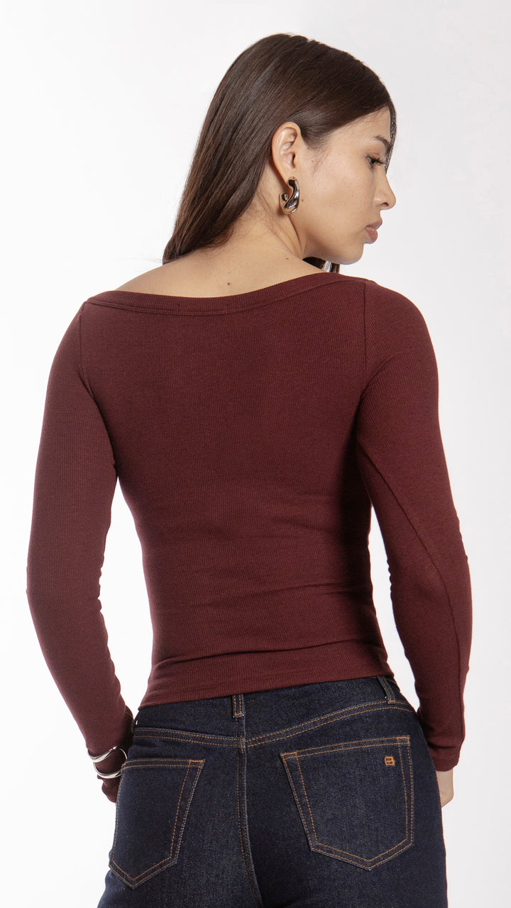 Blusa Manga Larga Mujer B Basic BB0278