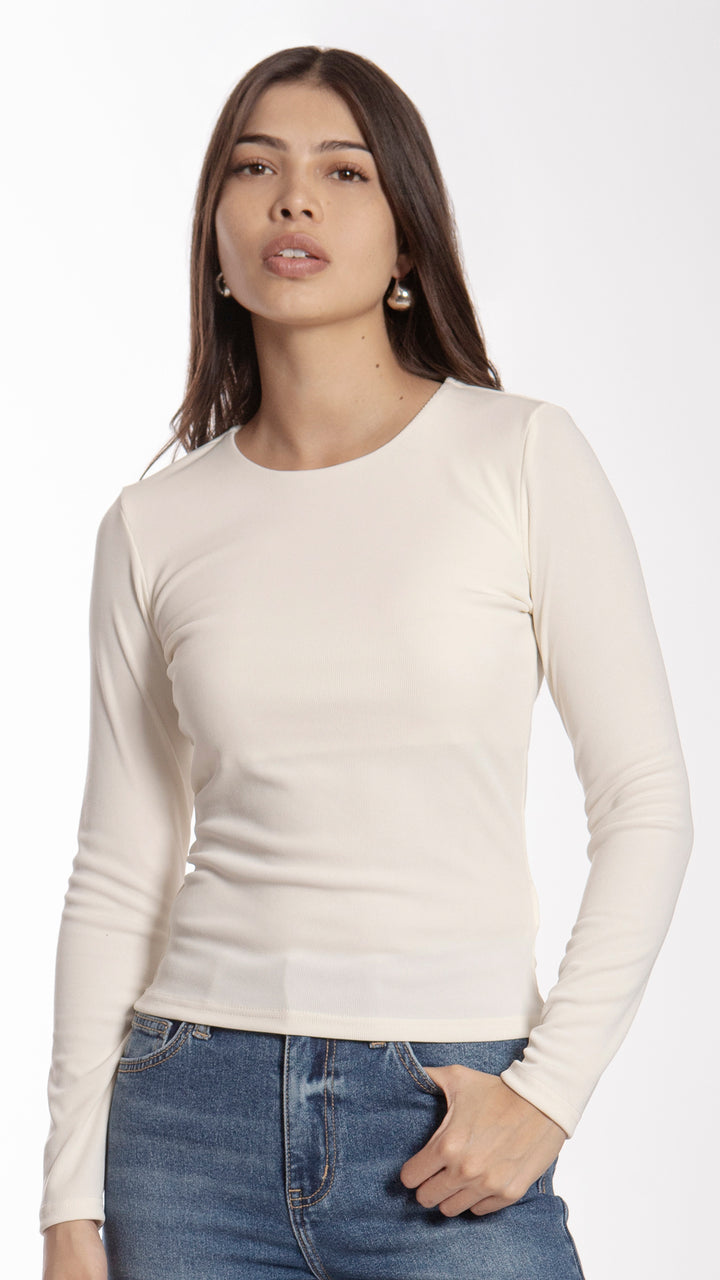 Blusa Manga Larga Mujer B Basic BB0279