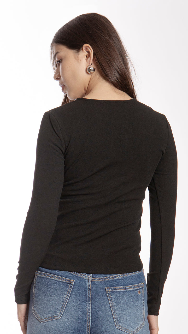Blusa Manga Larga Mujer B Basic BB0279