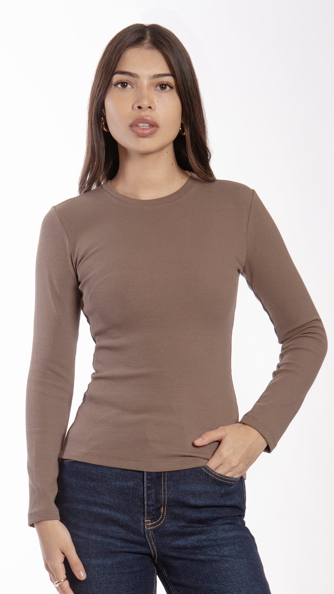 Blusa Manga Larga Mujer B Basic BB0280