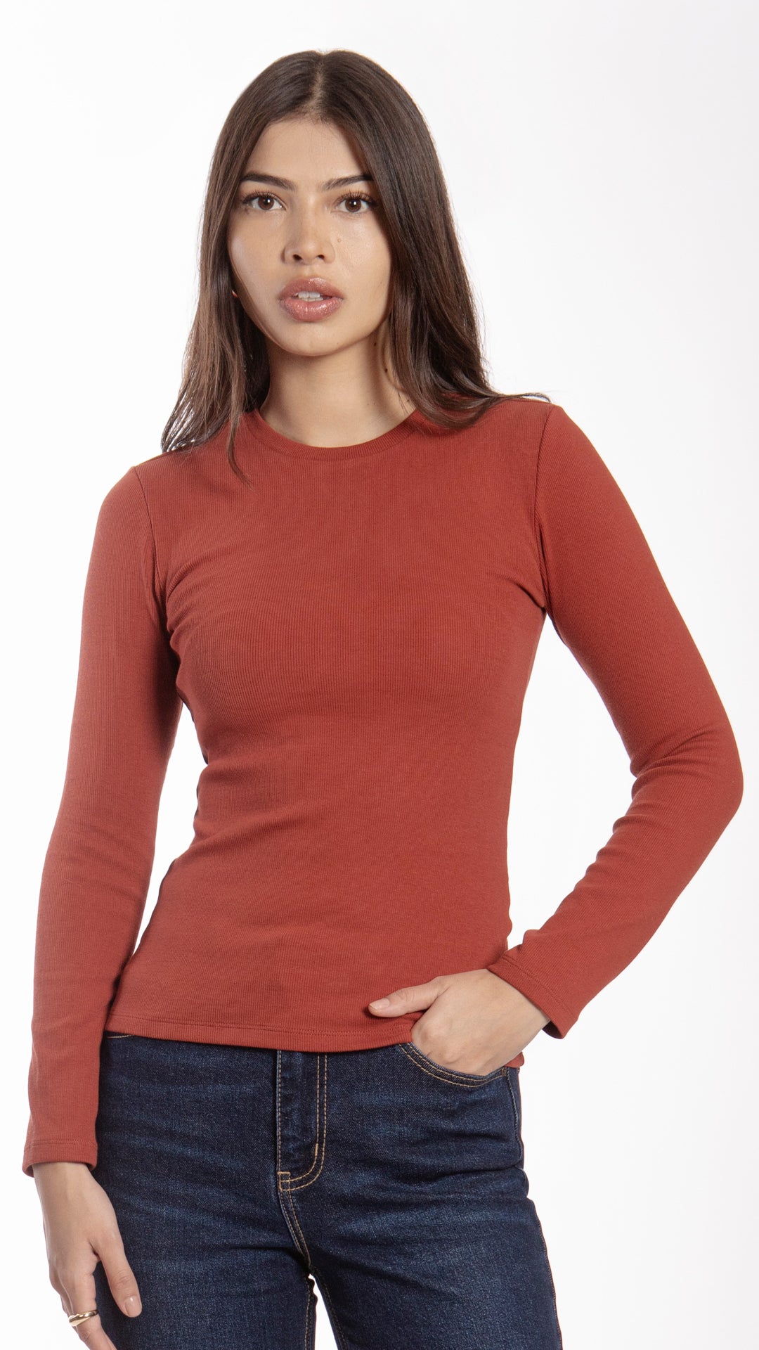 Blusa Manga Larga Mujer B Basic BB0280